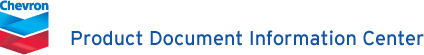 Chevron Product Document Information Center